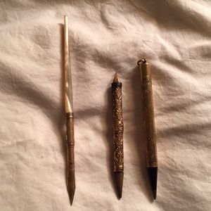 Fairchild Baldwin Accessories - 14k gold filled antique pen Fairchild Baldwin Accessories - 14k gold filled antique pen